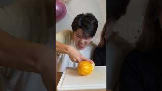 Rock Paper Scissors! (Food Challenge Part 8) feat  @PANDAGIRLOFFICIAL   #shorts