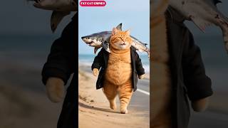Plan Failed,Orange Cat Thrived😹#orangecat #aicat #funny #catshorts #cat #catlaughs #funnycats