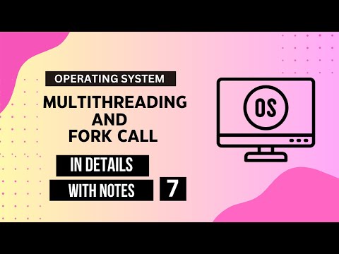 Multithreading in Operating System || fork and wait system call || #gate #techochain #os #notes