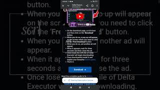 How to download Delta Executor in less than a minute on mobile 😳#deltaexecutor#roblox#hacks#Executor