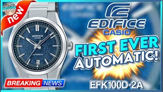 This Is Huge! Casio's First Ever Automatic Watch! | Casio/Edifice 100m Automatic EFK-100D-2A