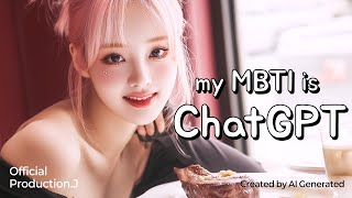 AI Kpop idol "K(케이)" single "my MBTI is ChatGPT " official M/V