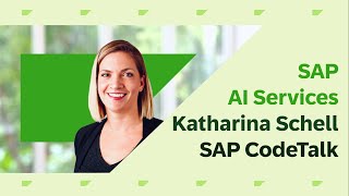 SAP CodeTalk with Katharina Schell