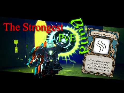 The Strongest Gale Dilluvian Build Showcase 'Sweeping Specter v4' | Deepwoken PvE Build Showcase
