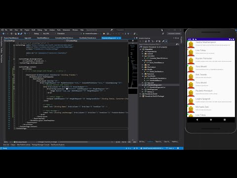 Create Basic Friends List using #dotNet #MAUI with MVVM