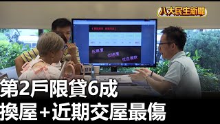 第2戶限貸6成 換屋+近期交屋最傷 |【民生八方事】| 2024061402 @gtvnews27
