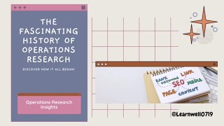 Introduction to Operations Research | BCom |BBA | Easy Explanation#operationresearch#bba#bcom