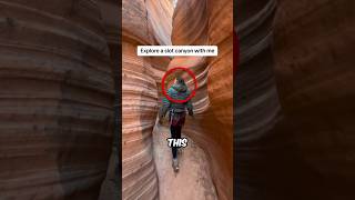 Exploring this stunning slot canyon feels unreal 😲 #shorts
