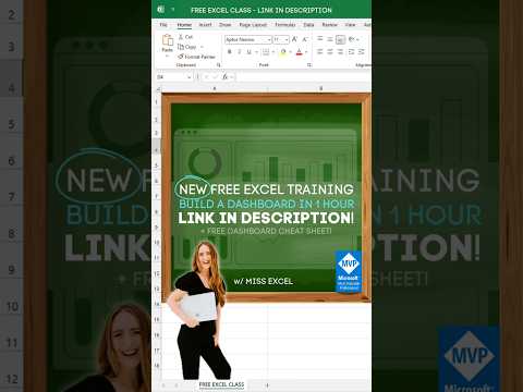 Register Today for our FREE Excel Dashboards Class ✍️ #dashboard #class