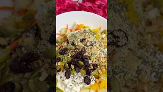 Bowl of goodness #foodshorts #foodblogger #saladrecipe  #aestheticvideo#healthyeats #recipeshare#fyp