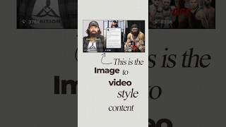 Image to video style content Hook #branding #marketingschool #viralhooks #viralbrand