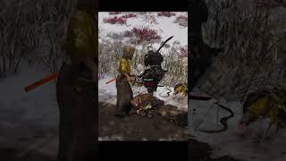 Ghost of Tsushima Yellow Samurai  #ghostoftsushima #jinsakai