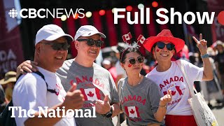 CBC News: The National | Patriotism surges for Canada Day