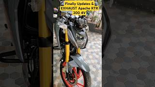 All new 2025 Tvs Apache RTR 200 4V #tvs #shortsfeed #apache #viral