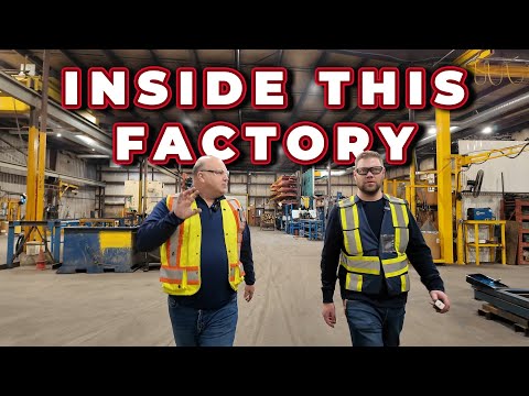 Inside a Factory that Manufactures Warehouse Racking
