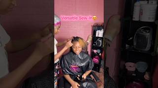 Versatile Sew-In😍I just wanna be your favorite🤩#sewin #versatilesewin #orlandohairstylist #shorts