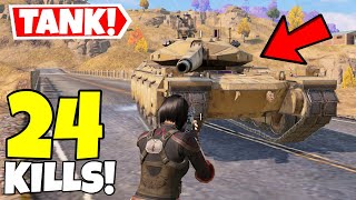 YANRIQUE VS TANK IN CALL OF DUTY MOBILE BATTLE ROYALE!