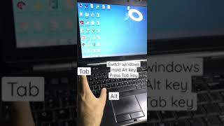Learn how to switch between windows with keyboard shortcuts