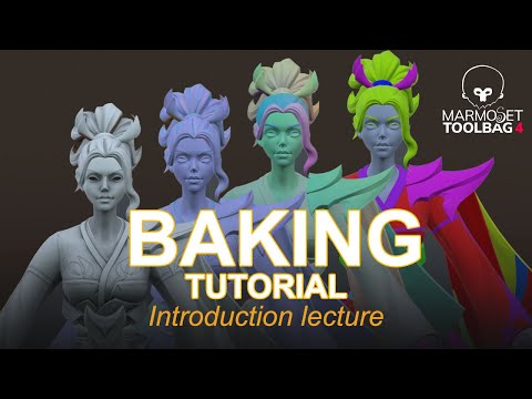 Baking in Marmoset | Tutorial |  Introduction: Types of Baked Maps