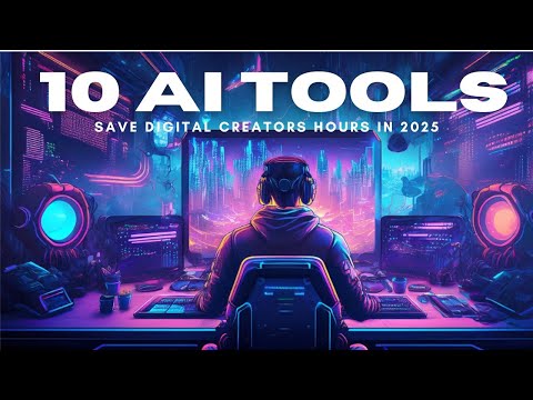 Top 10 AI Tools to Save Digital Creators Hours in 2025!|Hachion|#aiforcreators #digitalcreativity