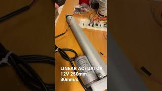 LINEAR ACTUATOR 12V 250MM - 30mm/s