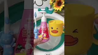 儿童益生菌牙膏、按压式设计、方便不浪费、可爱造型宝宝喜欢！！分享给你的生活小技巧 #好产品分享 #好物分享 #好物推荐