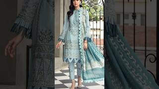 Stylish 3 Piece Stitched Lawn Outfits | Eid Collection