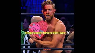 Orange Cassidy Destroys Matt Taven ☠️ 🔥 || MI MAMI FUNK,  VOL.2 (Ultra Slowed) || #wwe #aew #shorts