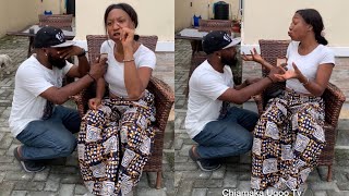 Ify’s heartbre@king💔 reactions bcos Jeff asked Tolu if taking her out will solve her issue will 💔🥲