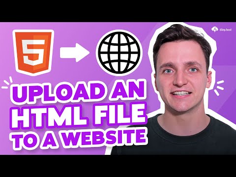 How to Upload a HTML File to a Website