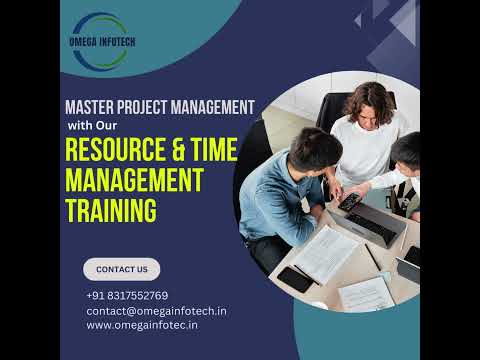 Master Project Management with Our Resource & Time Management Training