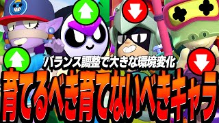 【ブロスタ】バランス調整で環境キャラたちが一気に弱体化?!大きな環境変化をプロが徹底解説！