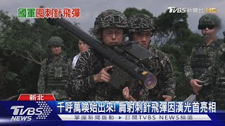 買爆! 人攜式刺針飛彈今年再增購1985枚 全軍總數近翻倍為對抗「這威脅」｜十點不一樣20250728 @tvbsnews24live
