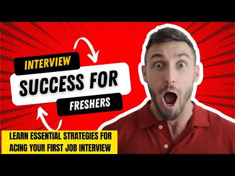Tips for freshers on how to approach interviews