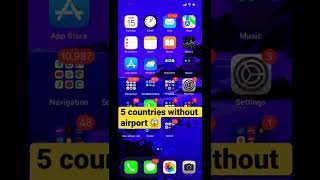 5 countries without airport 😱 #shorts #facts #googlebaba #google #factsinhindi #funfacts #amazing