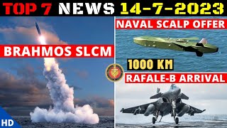 Indian Defence Updates : New Brahmos-NG SLCM,4 Rafale-M Delivery,Naval SCALP Offer,ERA Mk2 1400 T-72