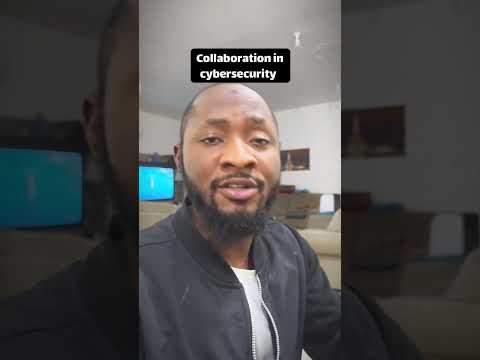 Collaboration in cybersecurity #cybersecurity #coding #cybersecuritycompany #ethicalhacking