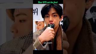 How to eat food Other Idols vs BTS 🤣#bts #kpop #btsfunny #shorts