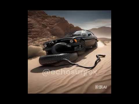 Desert Horrors: Giant Snake Attacks My BMW!