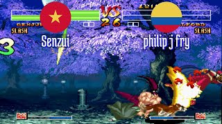 FT3 @samsho4: Senzui (VN) vs philip j fry (CO) [Samurai Shodown IV Fightcade] May 16