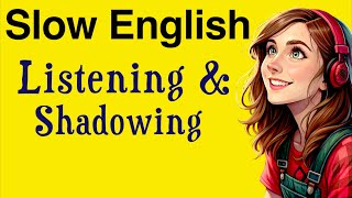 Slow Listening & Shadowing for Beginners (A1- A2) | Motivation to Learn English | English Podcast