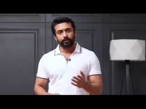 Corona speech || Actor Surya speech