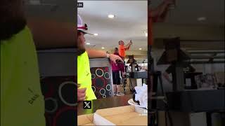 Electrician cuttin live wire - #shorts