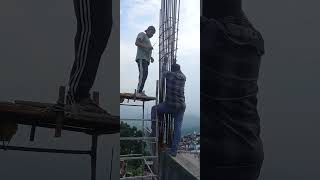 binding of column #construction  #buildingconstructionknowledge