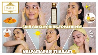 Kama Ayurveda Nalpamaradi Thailam | Skin Brightening Treatment | 100% Effective | Arpita Ghoshal