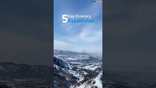 5 days itinerary for Kazakhstan #shorts #kazakhstan #itinerary #travelguide #almaty