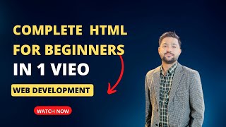 Complete HTML course for beginners | #html  Tutorial in Hindi Web Development Course #html   #free