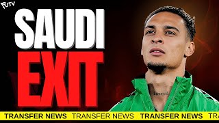 ANTONY Agent Confirms Talks to SAUDI! UNITED'S 3 Man Striker Shortlist