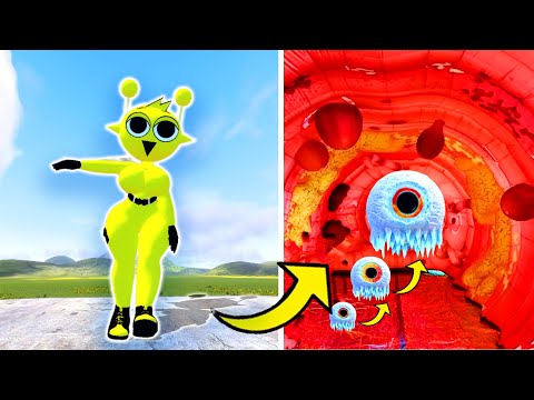 WHAT'S NEW INSIDE SPRUNKI MISS YEALLOW 2 PHASE 99 In Garry's Mod!
