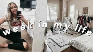 WEEK IN MY LIFE: office tour, ikea haul & organization